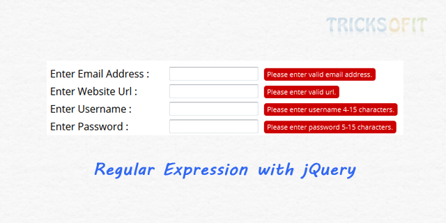 Regular Expression With jQuery Validation