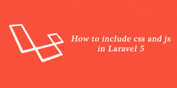 How to include css and js in Laravel 5