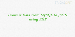 Convert Data from MySQL to JSON using PHP